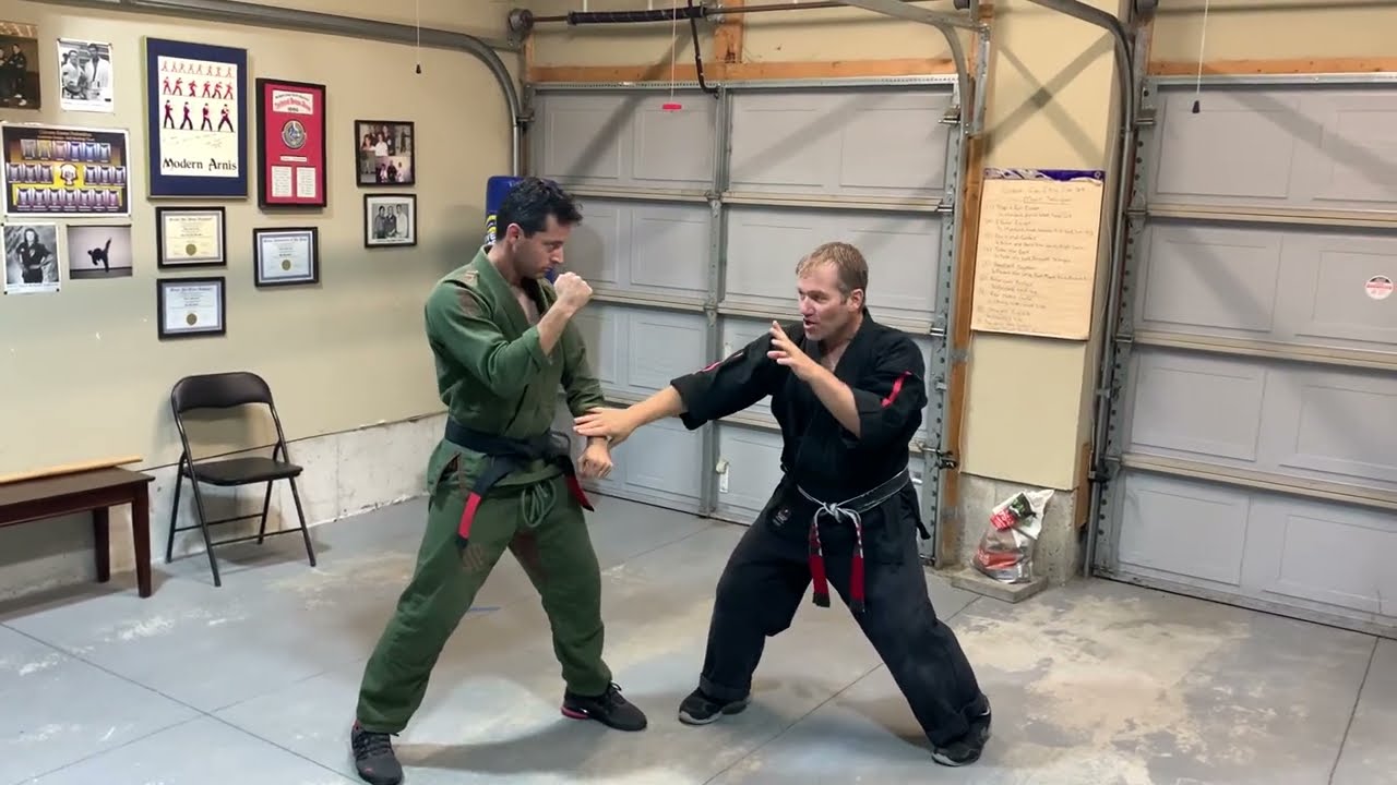 KENPO Blue Belt Freestyle Techniques Part 1 - Jamie Seabrook