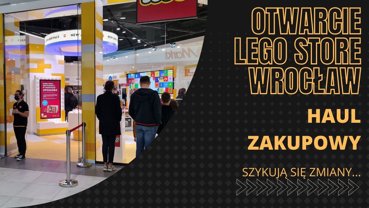 Otwarcie LEGO Store Wrocław | Szykują się zmiany na kanale