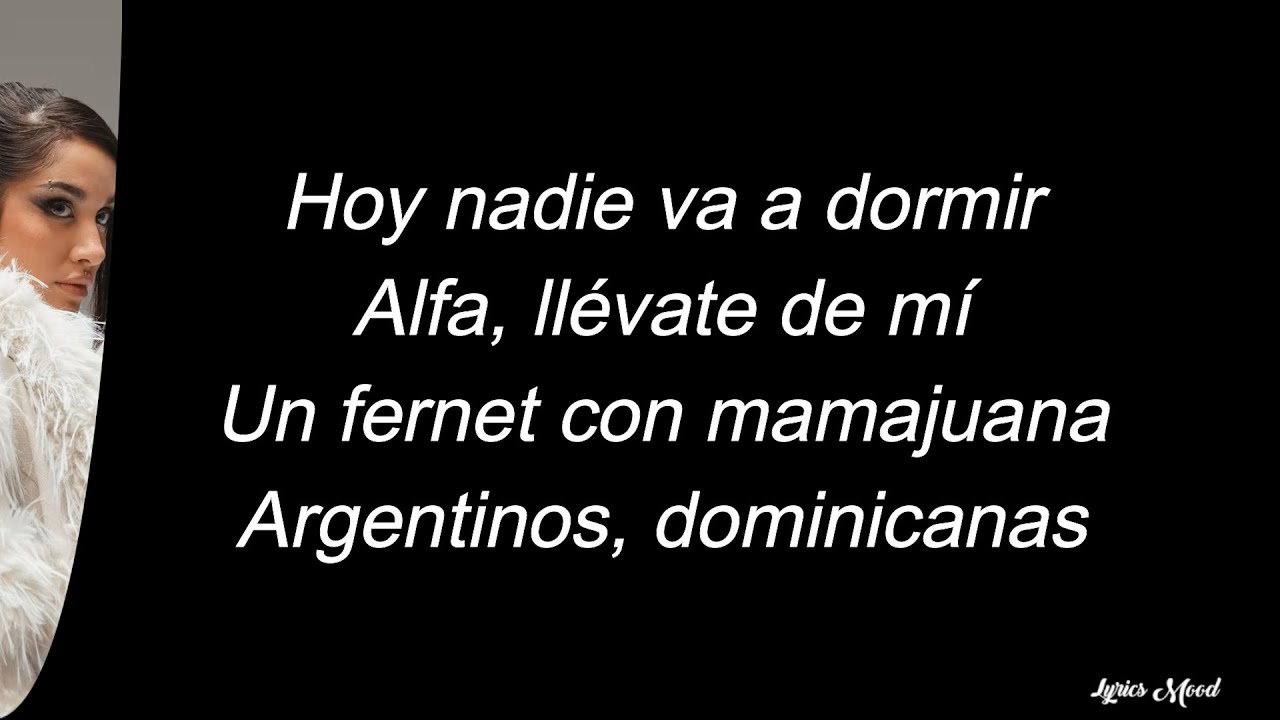 Maria Becerra, XROSS, El Alfa - HACE CALOR LETRA