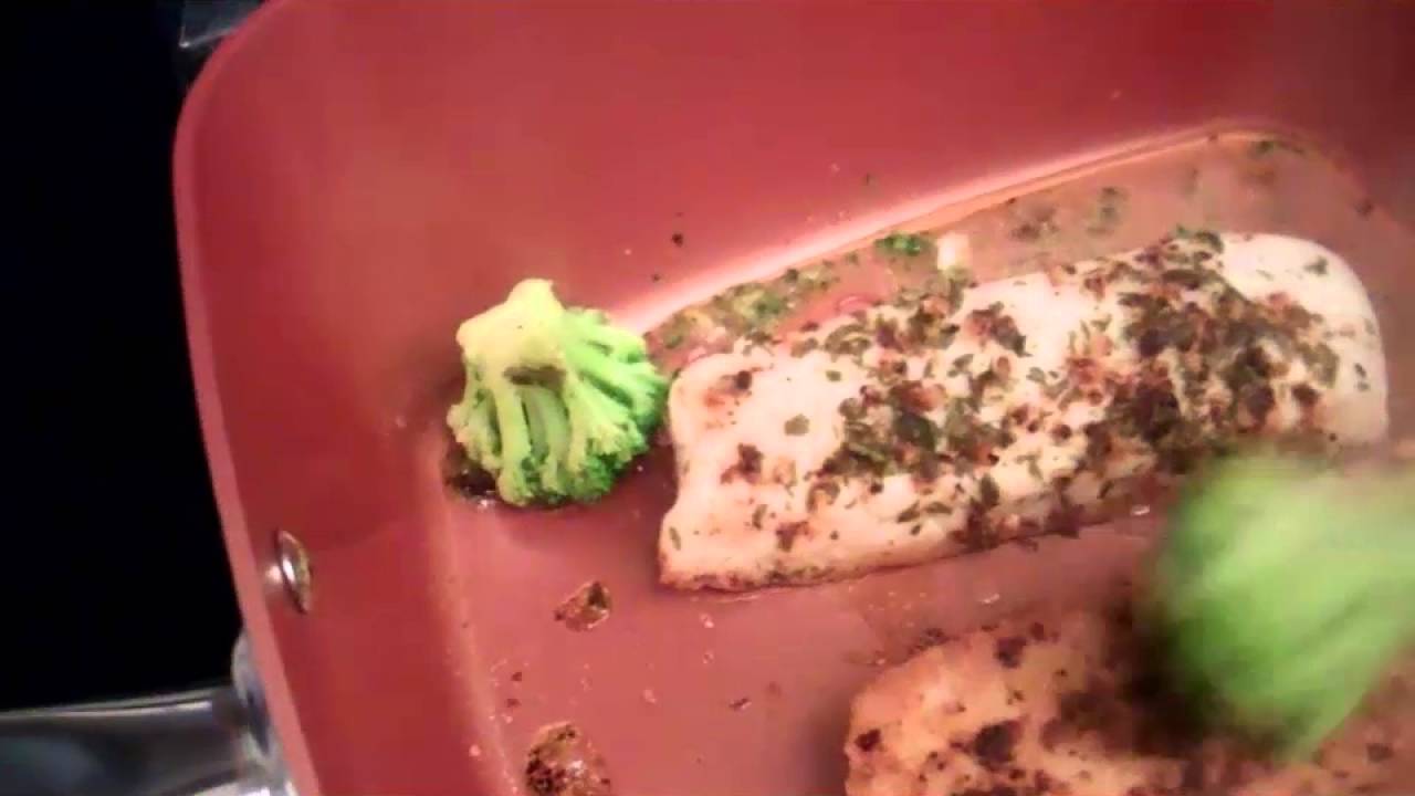 Copper Chef Pan Review - Cooking Fish