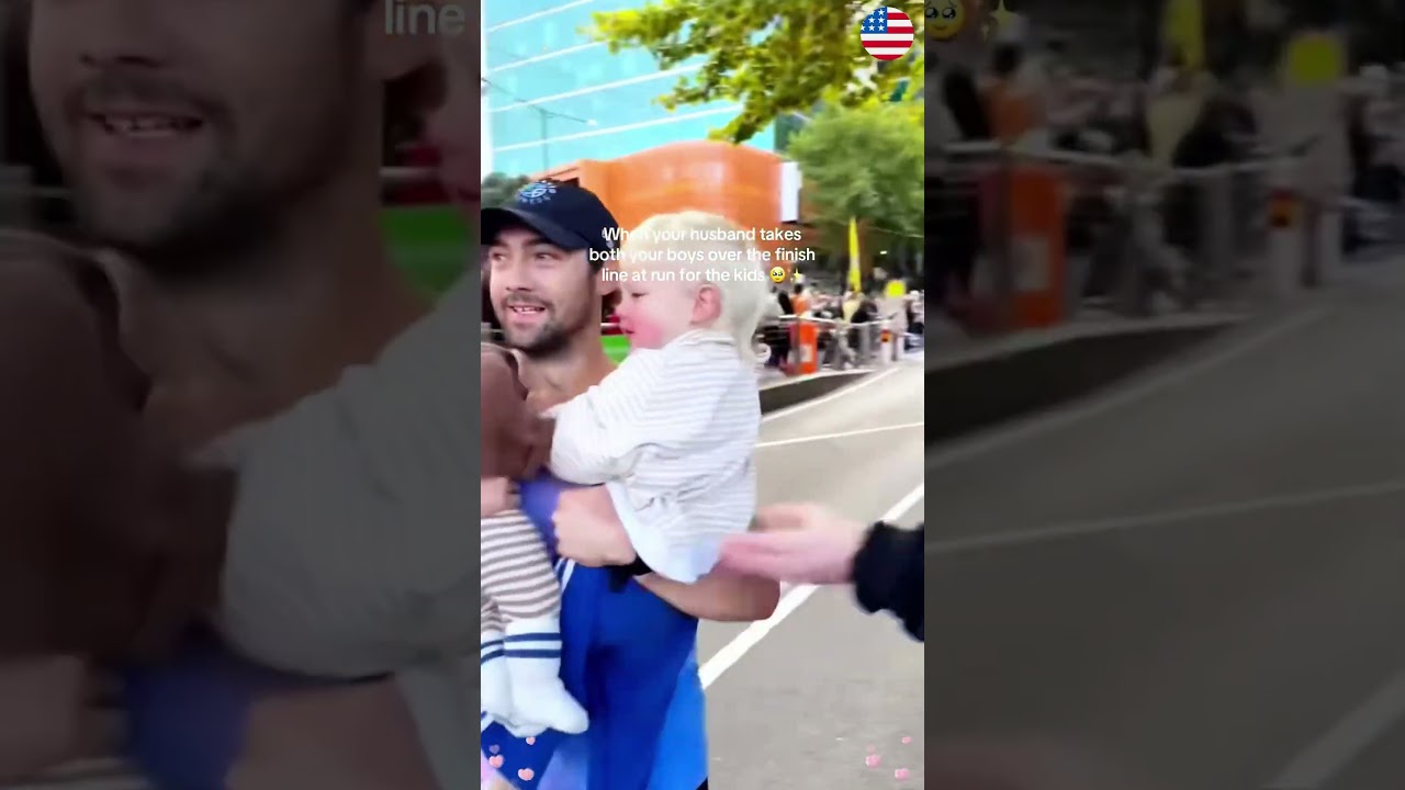 Nothing like finishing the race with your little one by your side!🥹