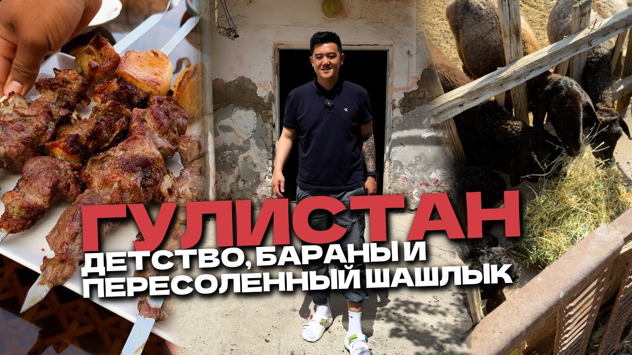 Поесть в Гулистан. Пересоленный шашлык и теплые встречи @foodkeem