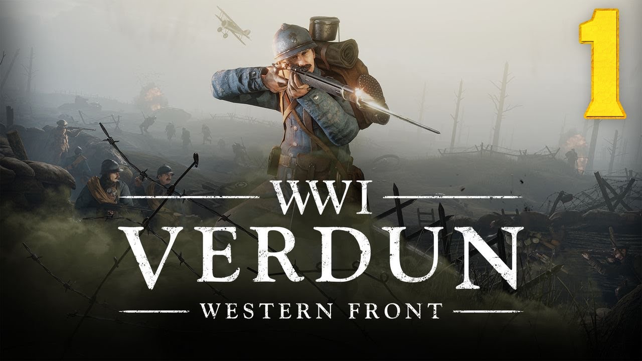 Verdun #1 - Francuski RSC-17 - Pierwszy Seryjny Karabin Samopowtarzalny (Gameplay PL, Zagrajmy)