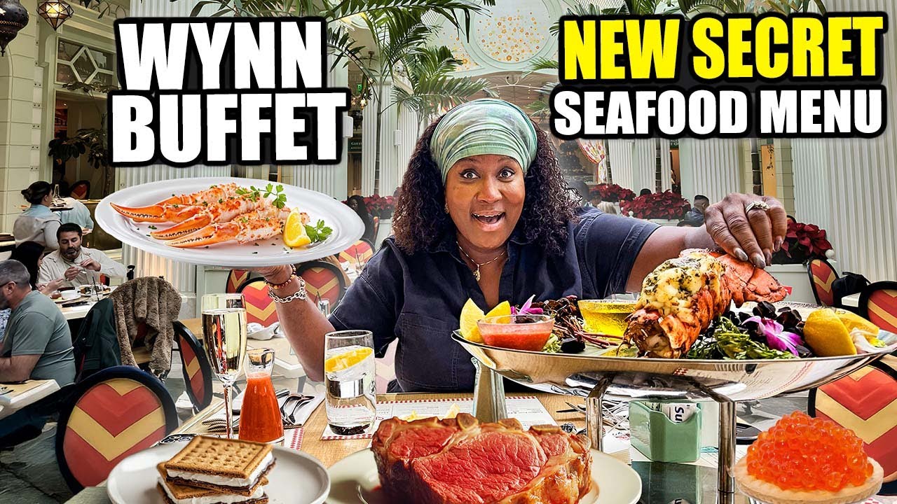 Wynn Buffet NEW Secret Seafood Menu in Las Vegas! (Worth the Hype?)