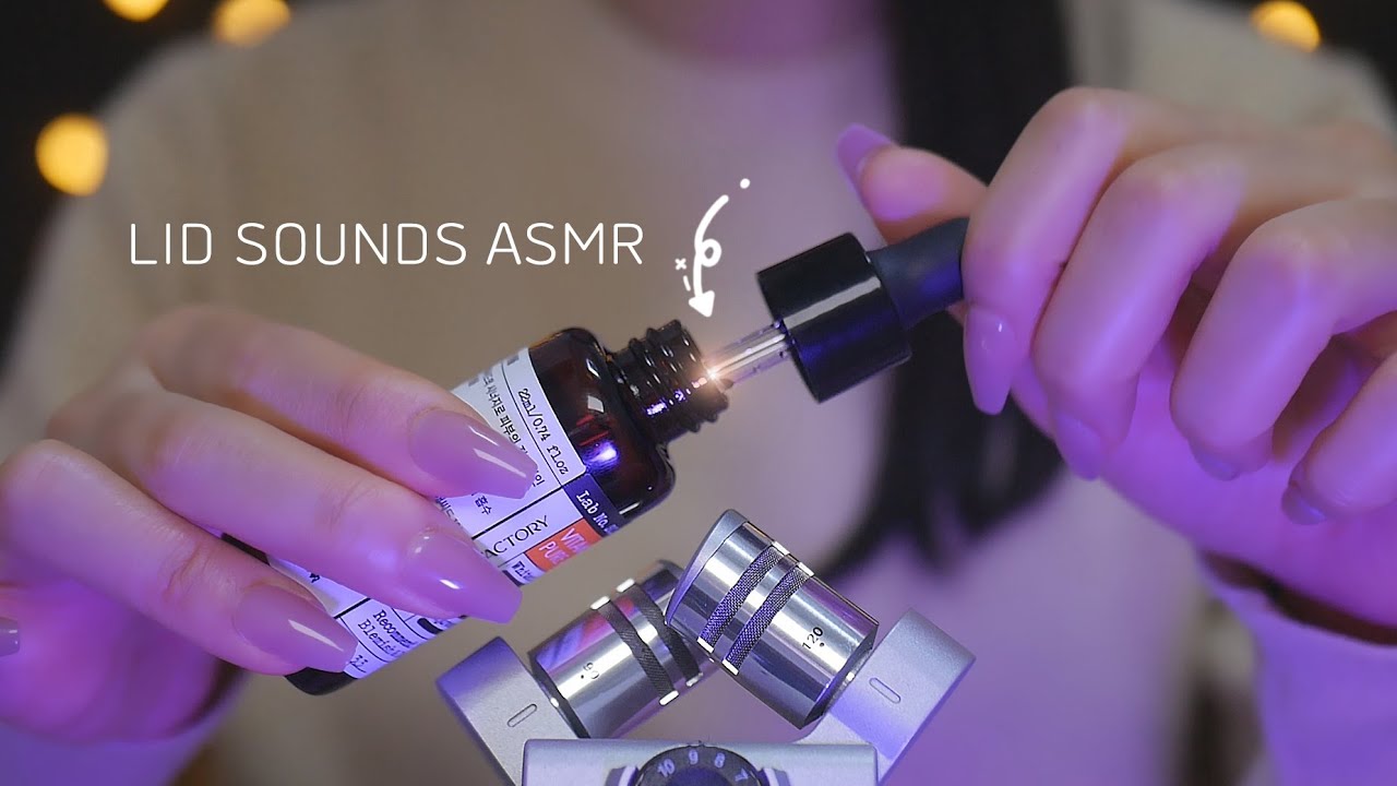 [ASMR] Addictive LID SOUND💕 / No tapping /