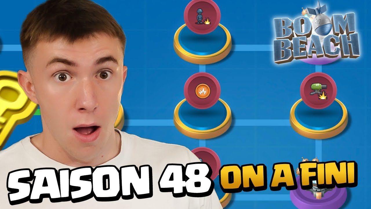 Dernière vidéo de la Saison 48 sur Boom Beach !