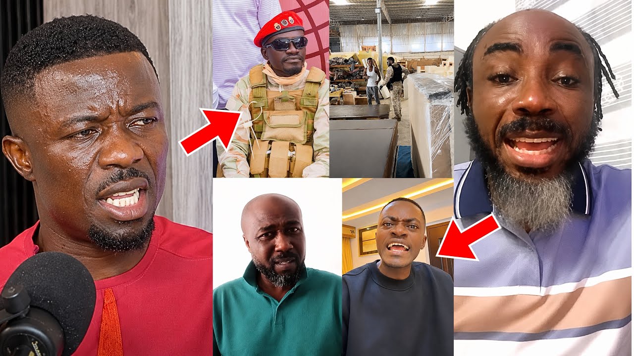 Awantura! Kwaku Manu, Big Akwes i inne gwiazdy Kumawood atakują Kwadwo Nkansah Lilwina - PEŁNA HI...