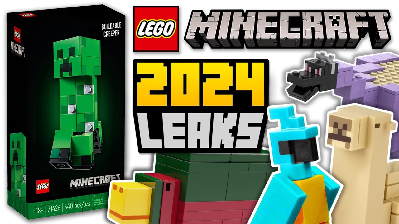 LEGO Minecraft Summer 2024 Set Leaks - 18+ Set, END SHIP & MORE!!!