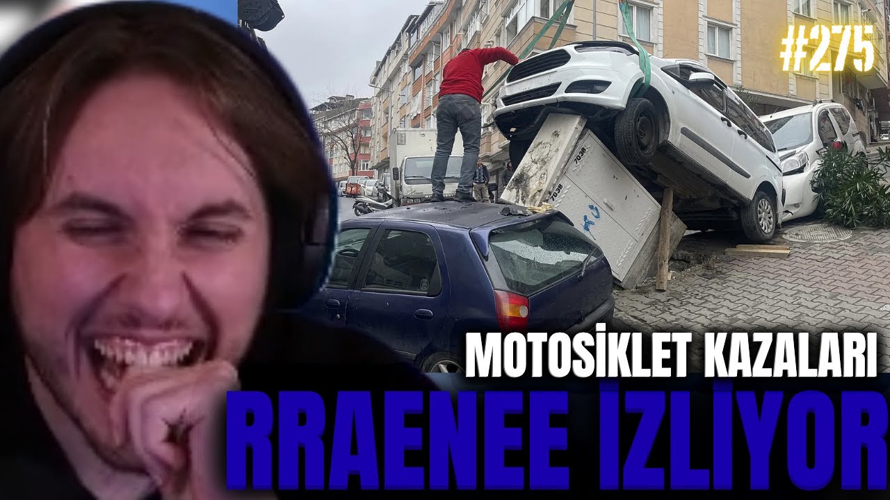 BU GÖRÜNTÜLER ÇOK AĞIR! Motosiklet Kazaları | RRAENEE Tepki