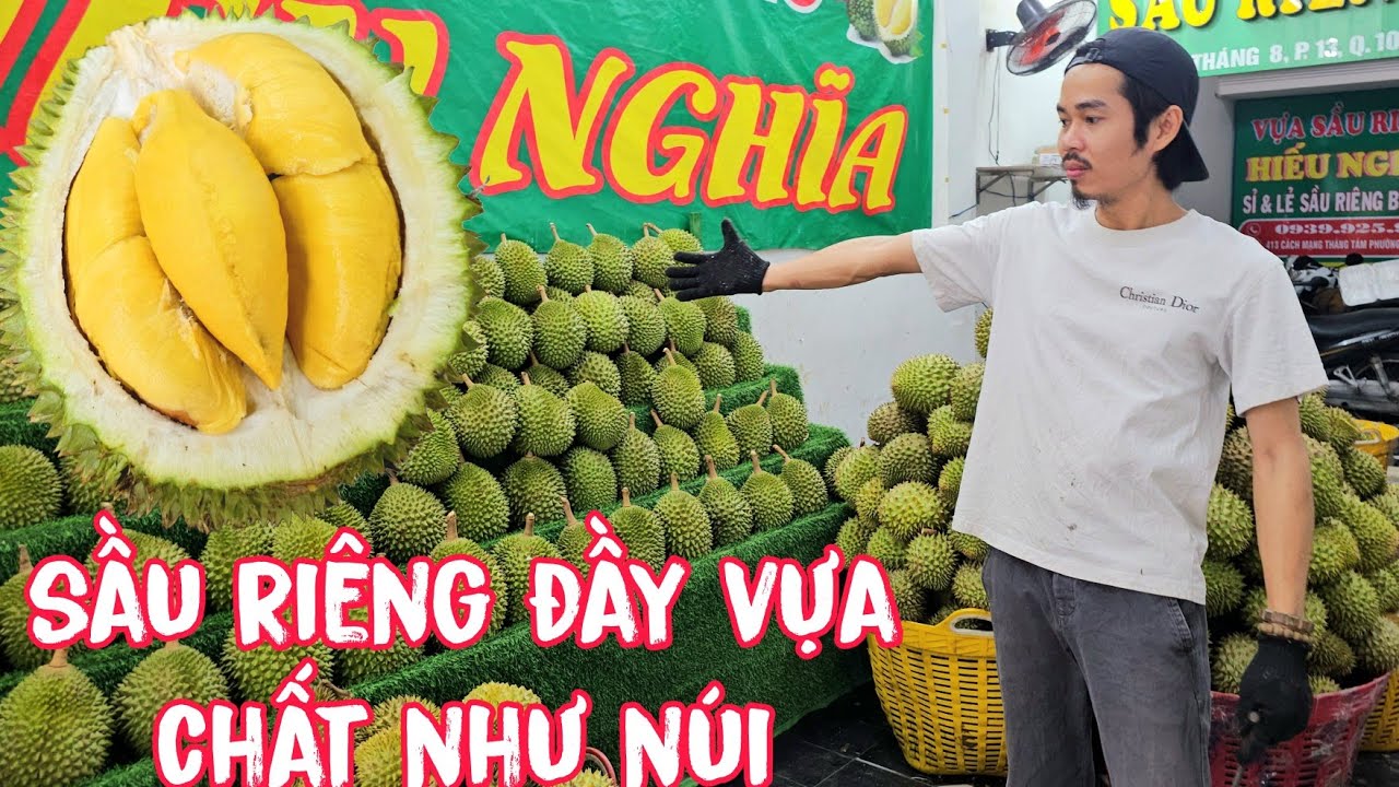 Sầu Riêng Lên Đầy Vựa Chất Như Núi Đơn Online Nổ Dũng Khui Liên Tục Giao Khách.