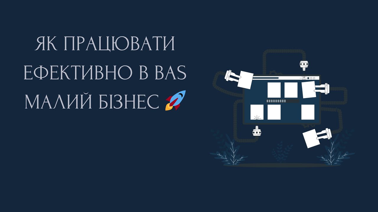Як працювати ефективно в BAS Малий бізнес 🚀