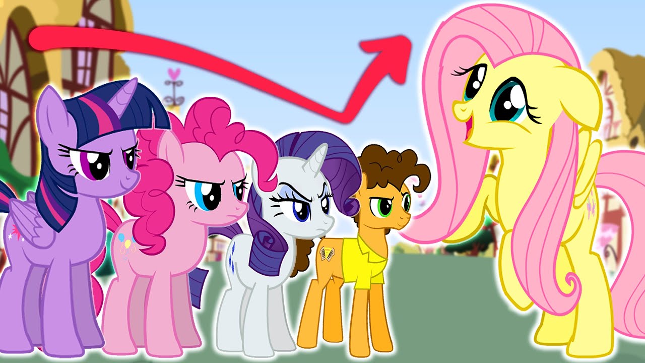 Friday Night Funkin' Vs My Litte Pony | Fnf The Mean 6 MLP | Unlikely Rivals, Confronting Yourself