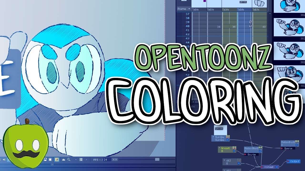 Opentoonz 1.3 -  Vector Coloring, Gap Checker, And More!