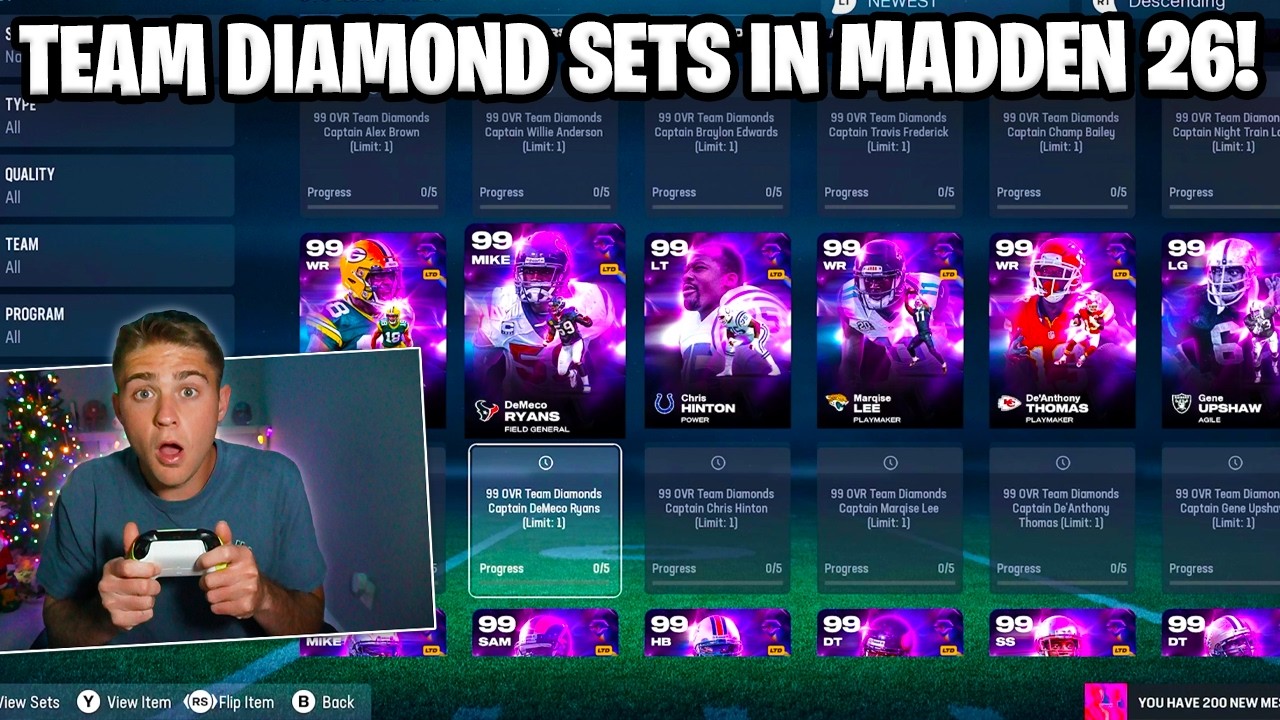 Everything You NEED to Know About Team Diamonds Sets + The BEST Way to Complete Them in Madden 26!