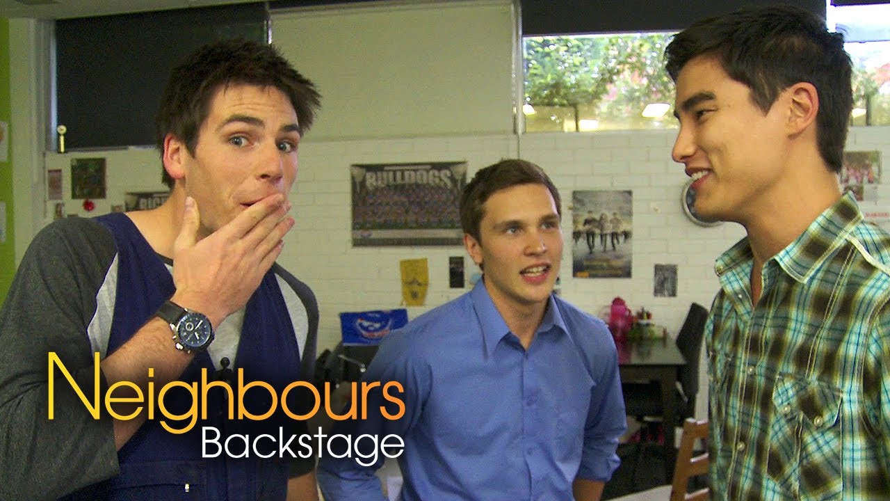 Neighbours Backstage - James Mason (Chris Pappas) - Part 2