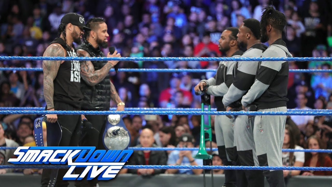 Братья Усо и The New Day возобновляют соперничество: SmackDown LIVE, 27 февраля 2018 г.