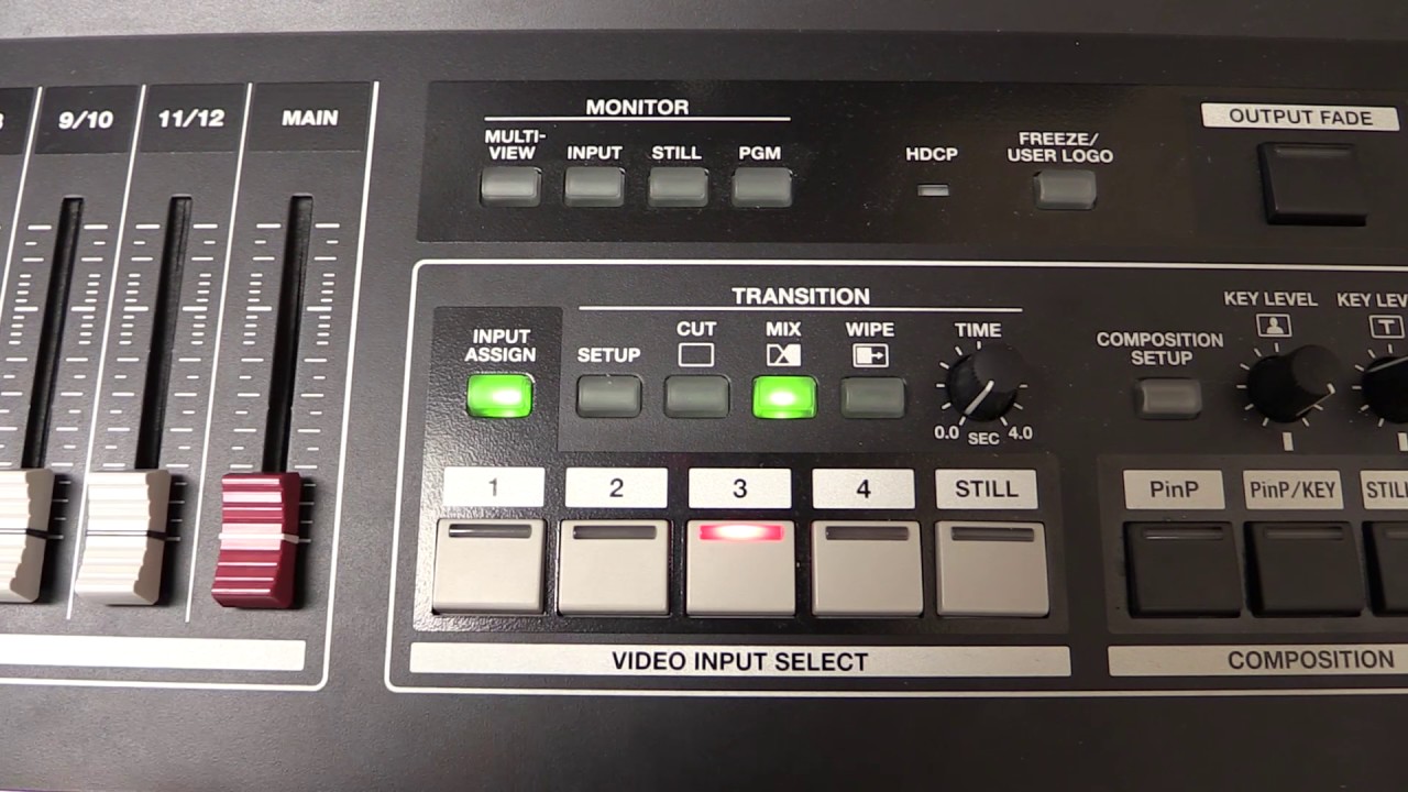 TV Studio Control Room Instructional Video