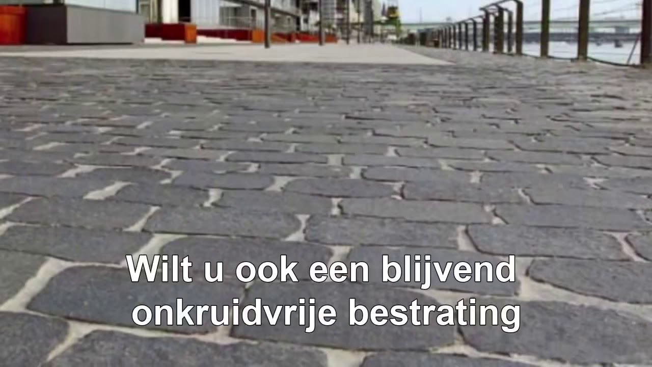 Duurzaam Onkruidvrije bestrating