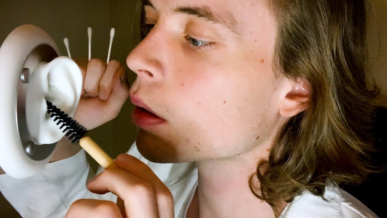 ASMR Deep Ear Cleaning Exam & Up Close Whispering 3Dio (doctor roleplay)