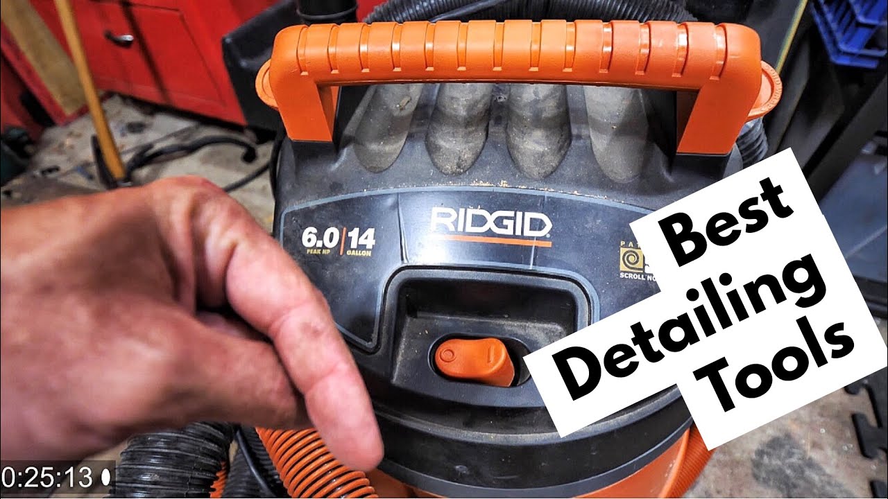 BEST VACCUM AND ACCESSORIES FOR CAR DETAILING!!!