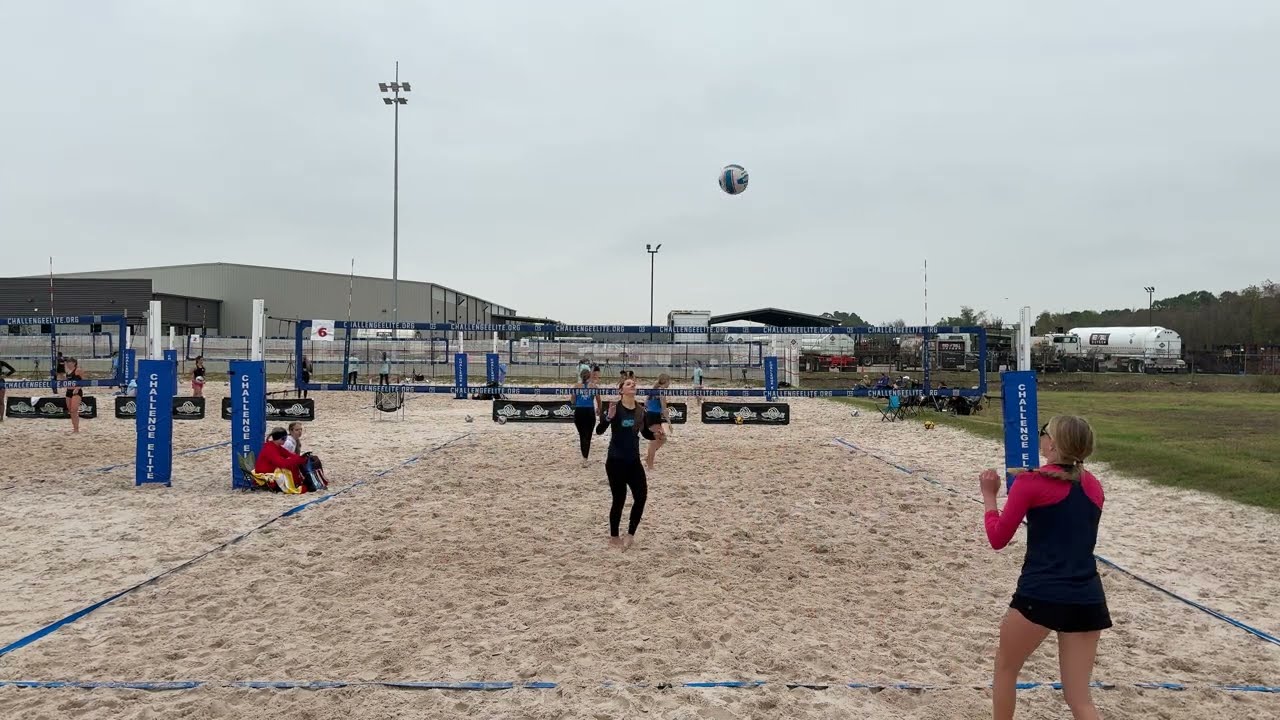 12/6/25 - Match 2 – Ducket & Hunt (GCVA) vs Emma Burnside & Keira Gallegos (692 Beach Texas) – Set 1