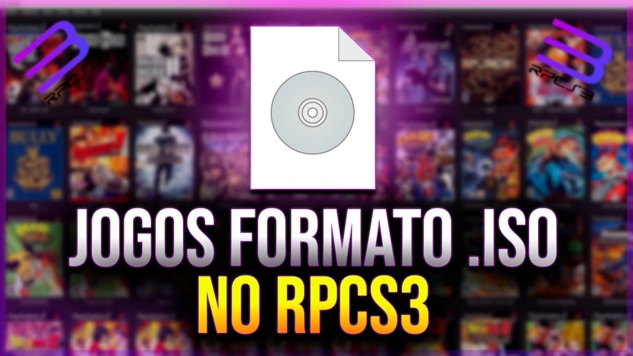 Como Instalar Jogos No Formato ISO No Emulador de PS3 RPCS3
