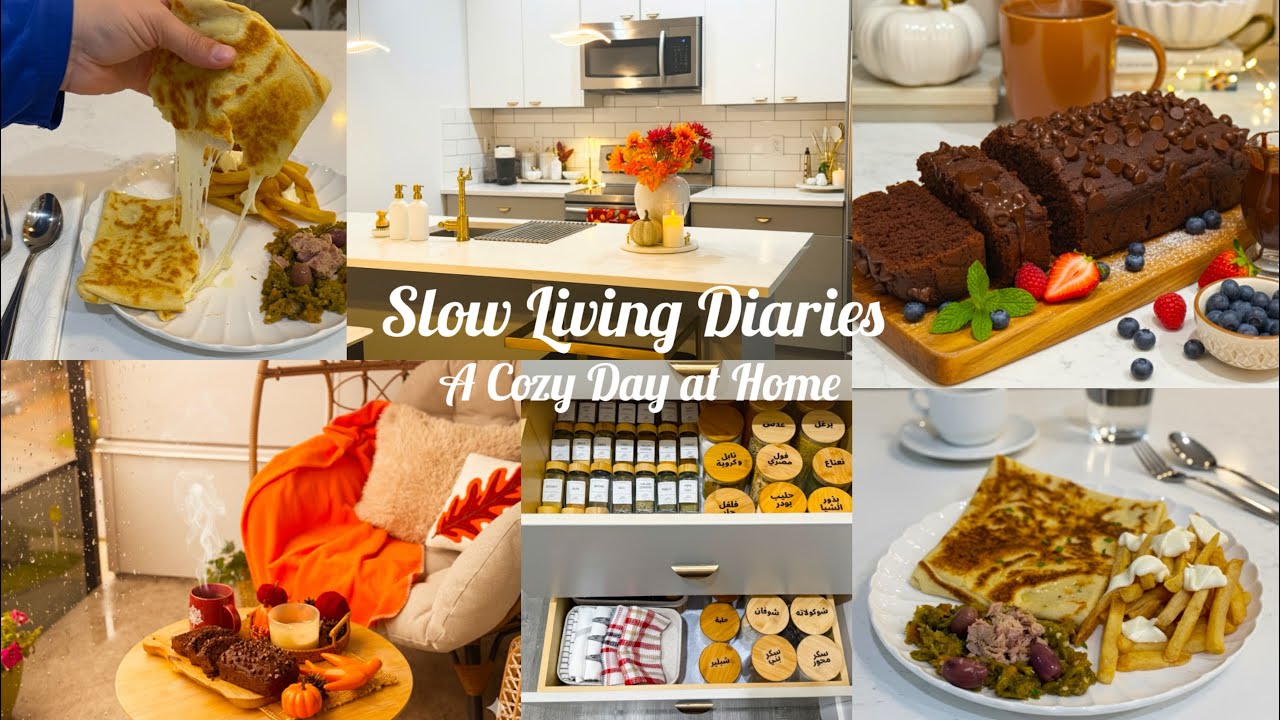 Cozy Fall Kitchen Vibes 🍁 | Cooking, Baking & Organizing at Home
