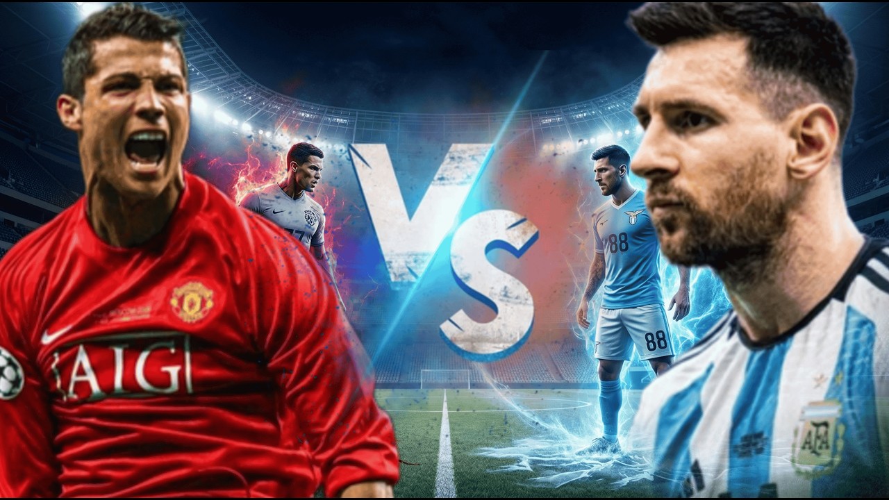 Ronaldo vs Messi superpower battle HD 4k