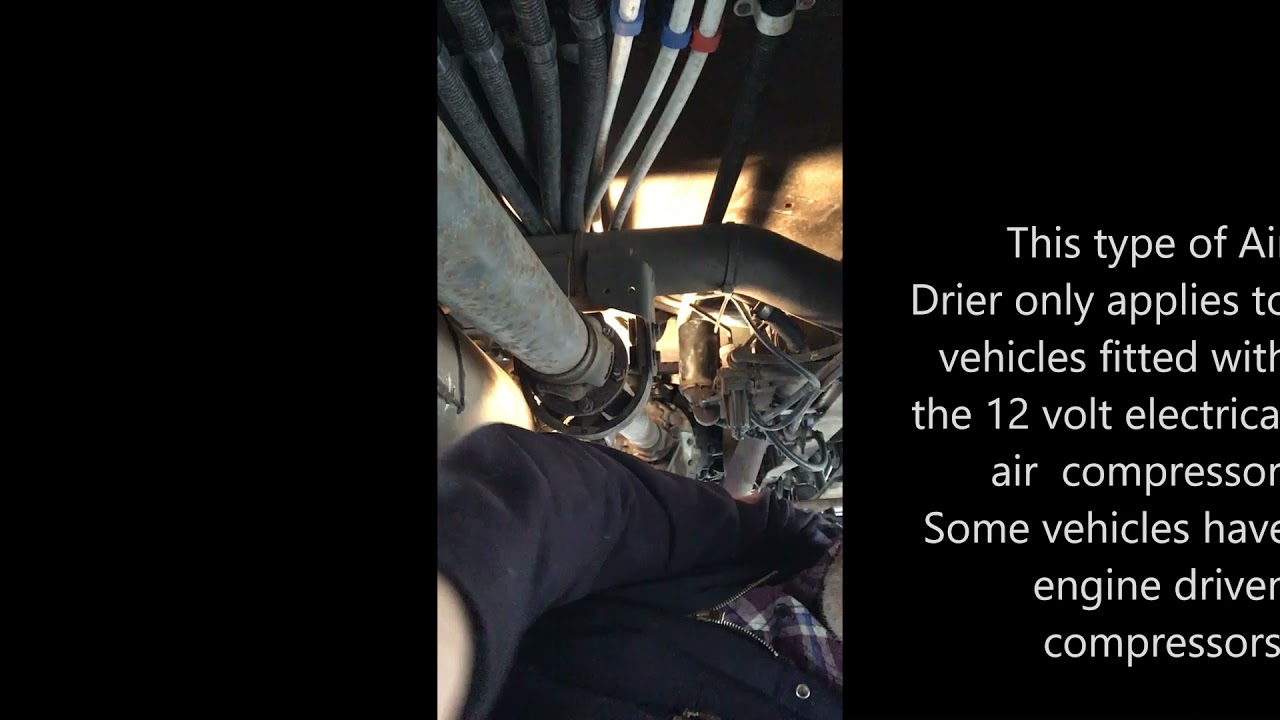 Mercedes Vario 612D Air Drier Cartridge Replacement