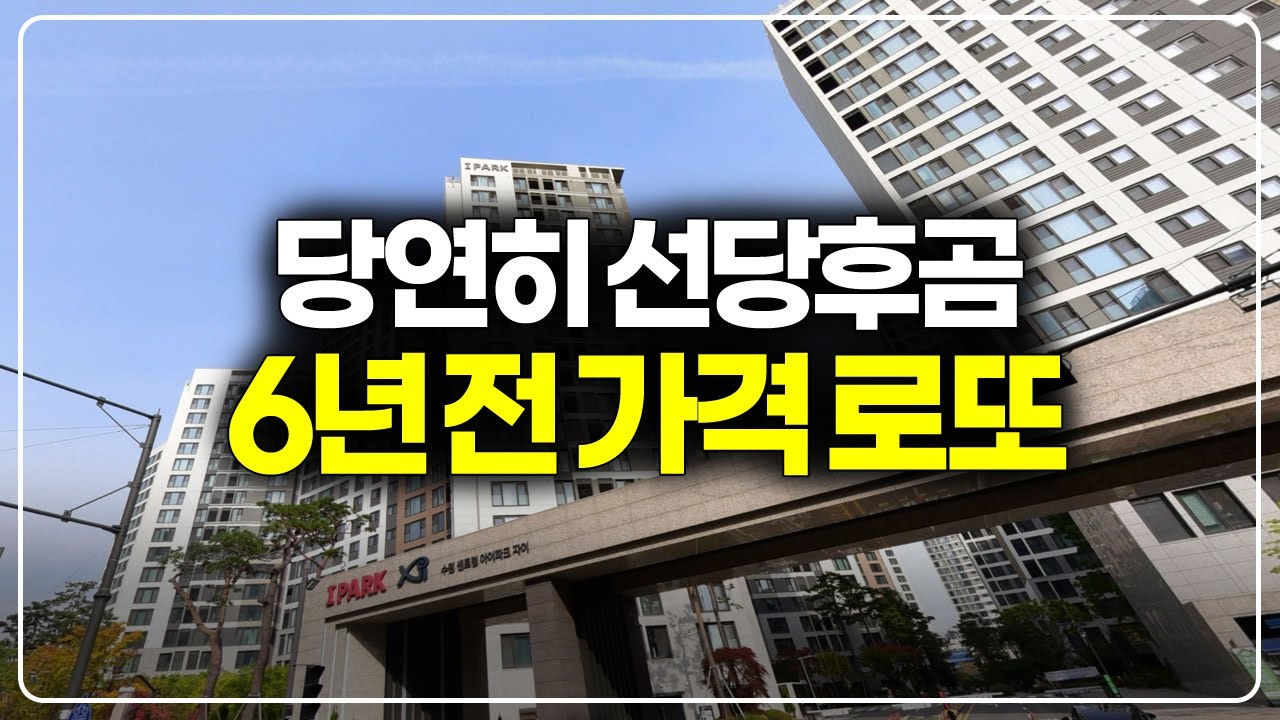 당연히 선당후곰… 6년 전 가격 로또가 다시 나왔습니다