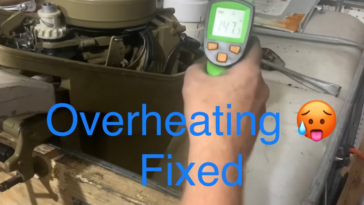 1975 15 hp Chrysler Sea King by Montgomery Ward - Part 2 - Overheating Let’s Find out Why!