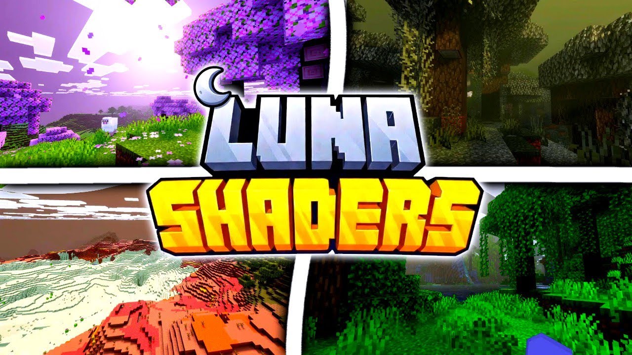 🌙LUNA SHADERS para MINECRAFT BEDROCK 26.0!!♥️ VIBRANT VISUALS para MINECRAFT BEDROCK 26.3!!✅