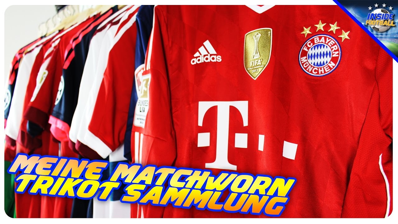 100 Abo Special - Meine Matchworn Trikot Sammlung! // Inside Football 03.11.2016