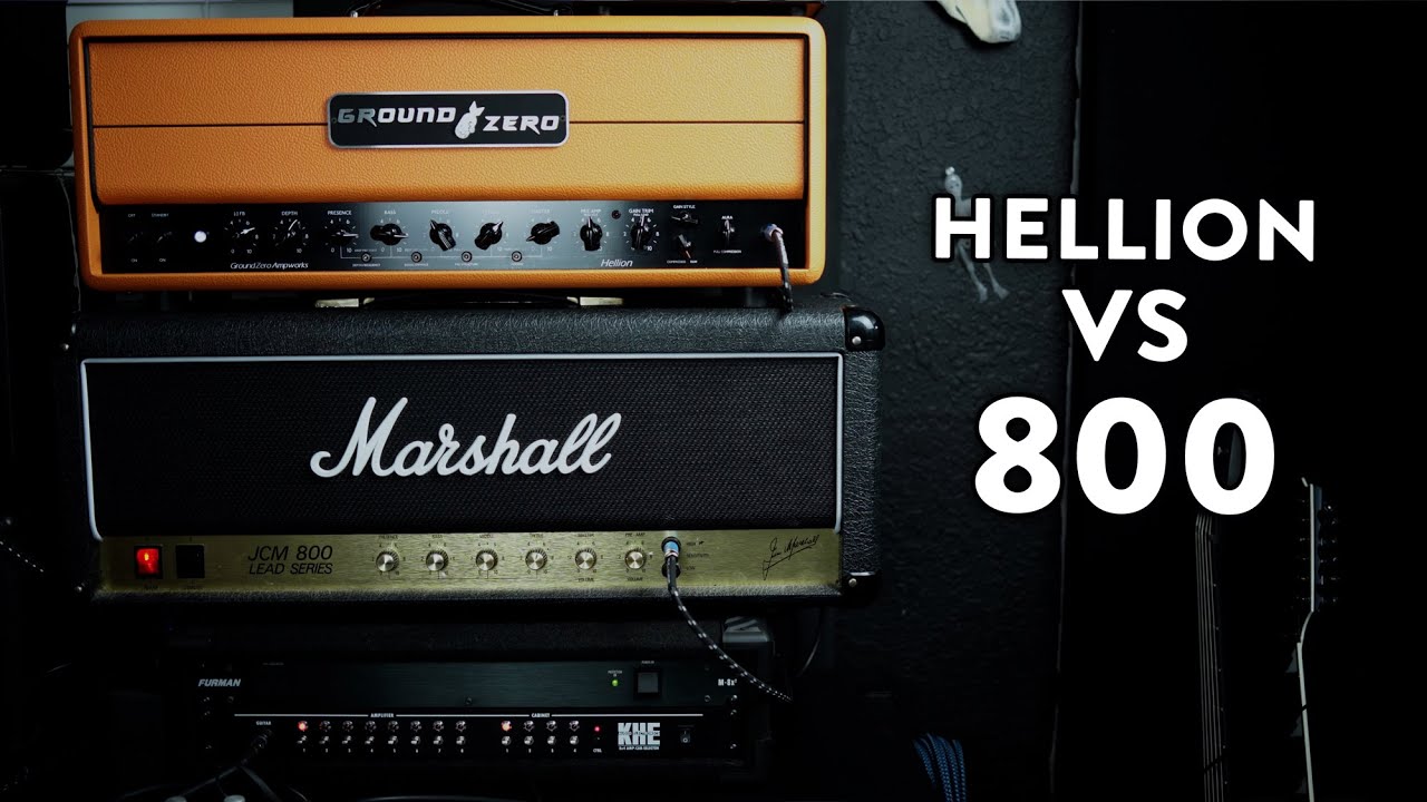 THE BEAUTY OF EVOLUTION - GROUNDZERO AMPWORKS VS MARSHALL JCM800
