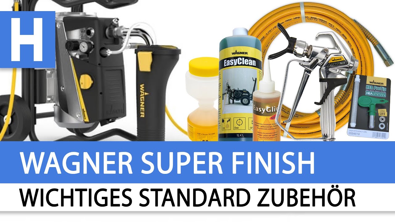 Wagner Superfinish 23 Plus - Sinnvolles Zubehör für alle Fälle! (SF23)