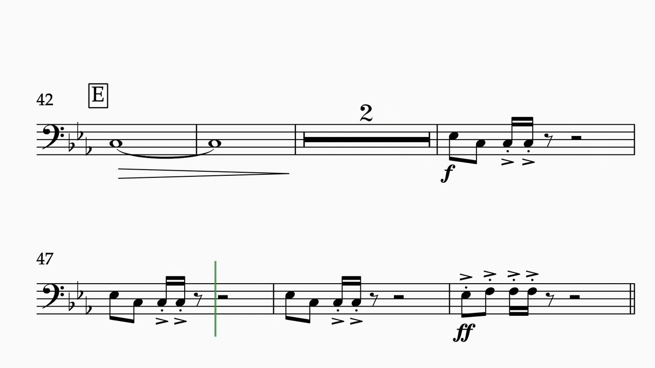 Trombone - Sweet Dreams (Are Made of This)