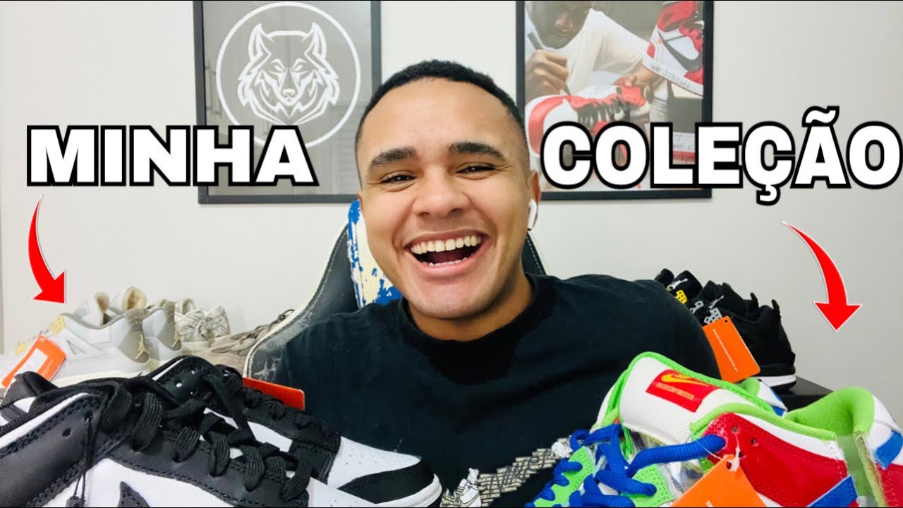 A MINHA COLE&Ccedil;&Atilde;O DE T&Eacute;NIS (JORDAN, YEEZY, DUNK )