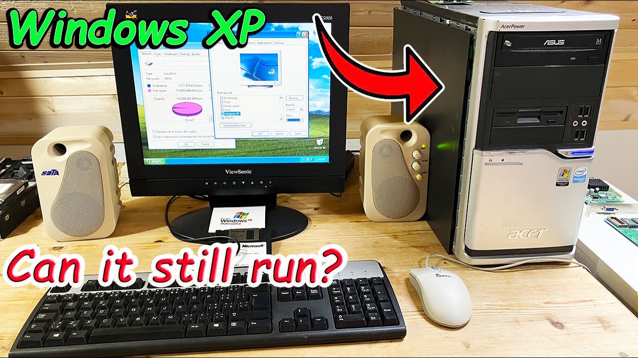 Windows XP Computer Startup in 2025 - Here’s What Happened!