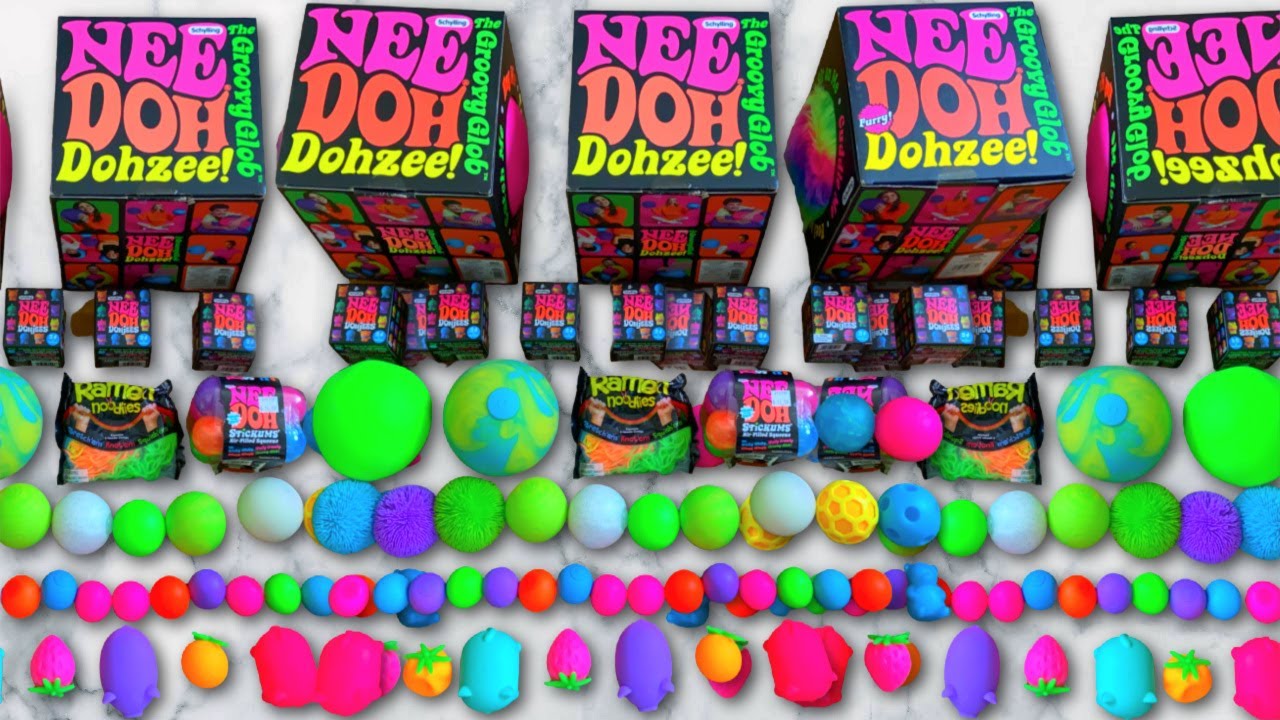 МОЯ КОЛЛЕКЦИЯ NEEDOH FIDGET!!!🌈 *чрезвычайно приятно*