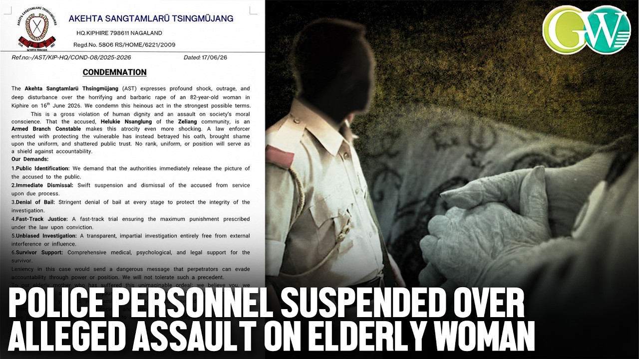 KIPHIRE HORROR: 82 Y/O WOMAN ALLEGEDLY ASSAULTED SEXUALLY BY NL POLICE PERSONNEL; ACCUSED SUSPENDED