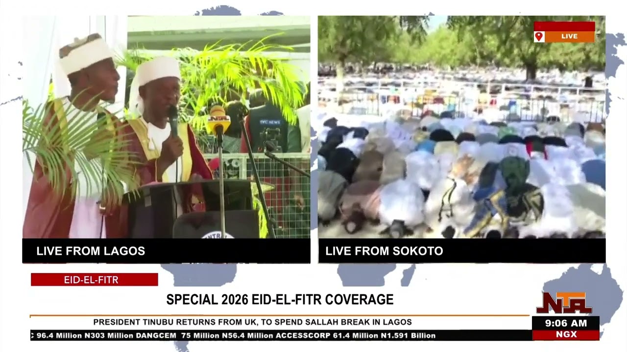 Sultan Of Sokoto Observes Eld-El-Fitr Prayers | 20 March 2026