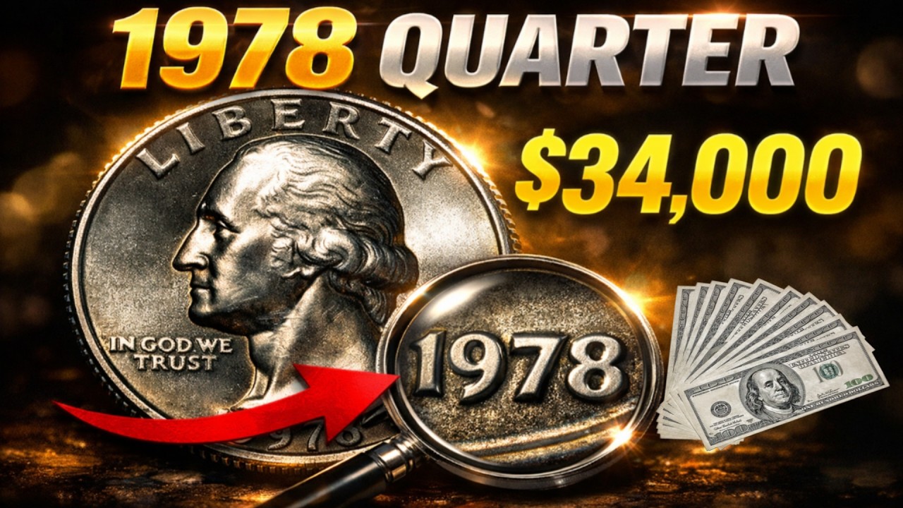 1978 Quarter Dollar Coin Value? Rare United States 1978 Washington Quarter Worth Money!