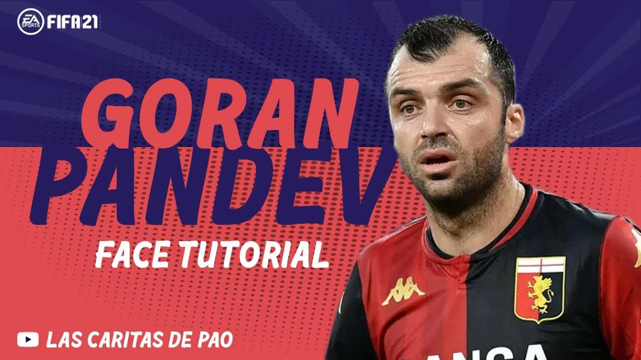 Goran Pandev FACE FIFA 21 lookalike CAREER MODE | Pro Clubs | Clubes Pro