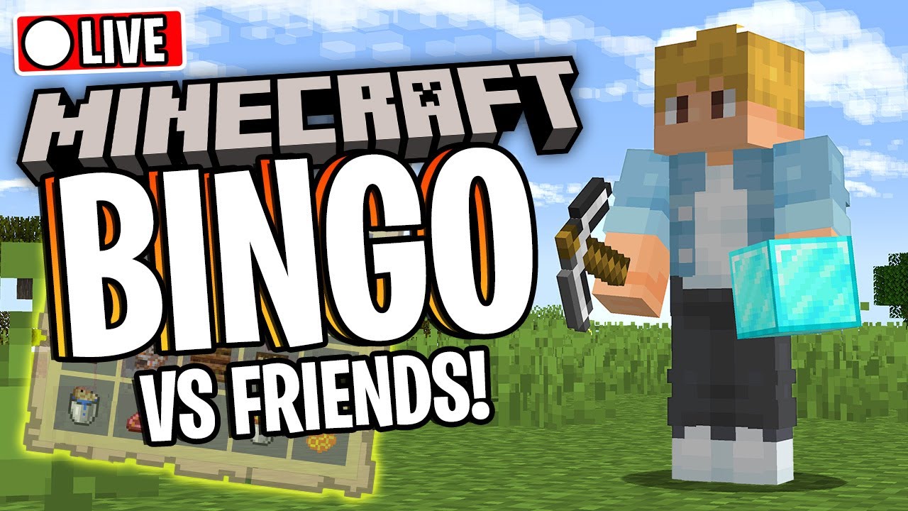 MINECRAFT BINGO w/ FRIENDS!!