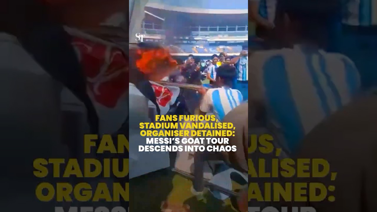 Messi&rsquo;s GOAT tour descends into chaos: Fans furious, stadium vandalised, organiser detained