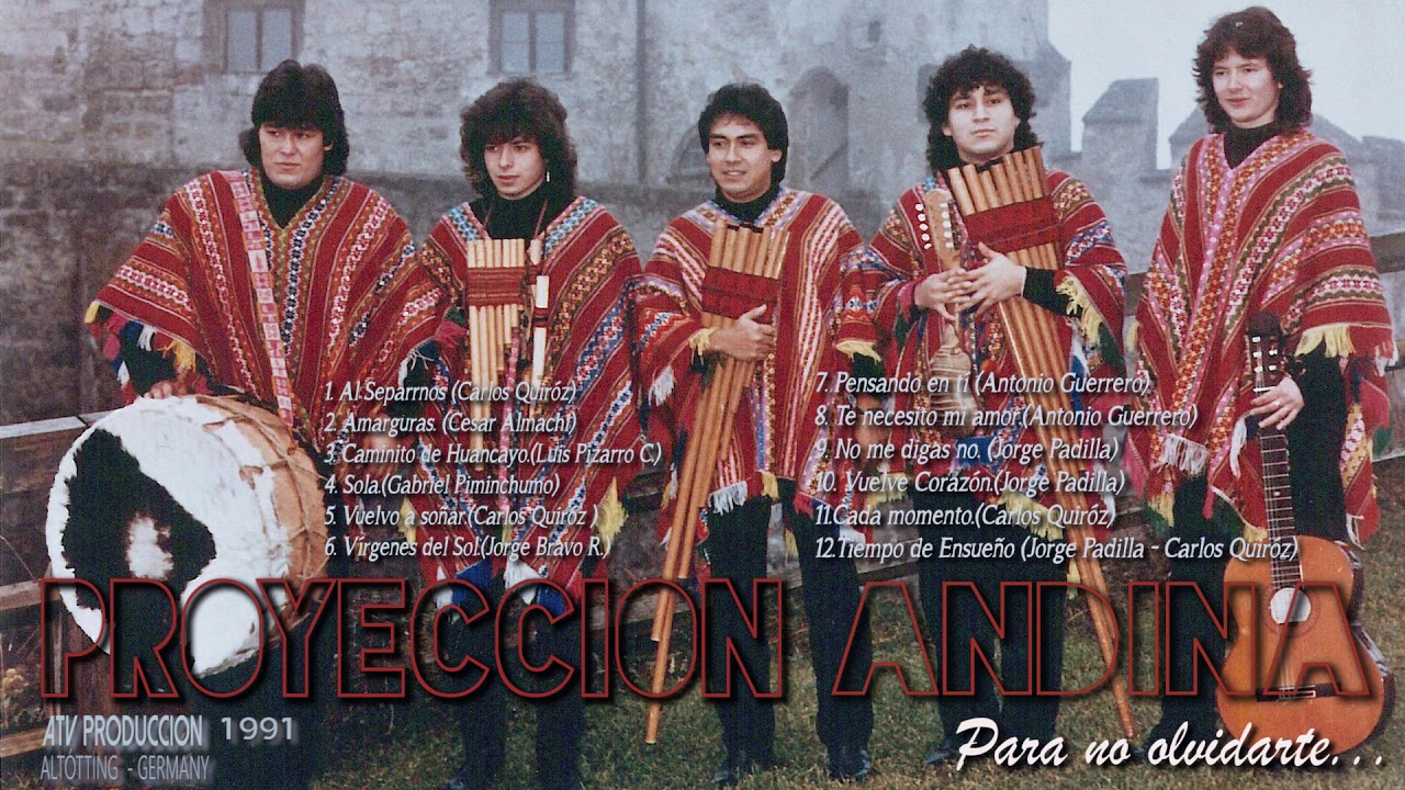#ProyecciónAndina- PROYECCIÓN ANDINA - 3era PRODUCCIÓN 1991 - (FULL ALBUM)