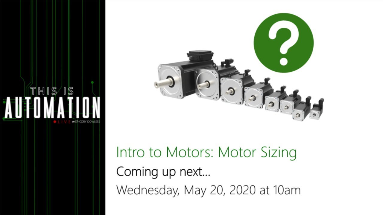 Intro to Motors: Motor Sizing