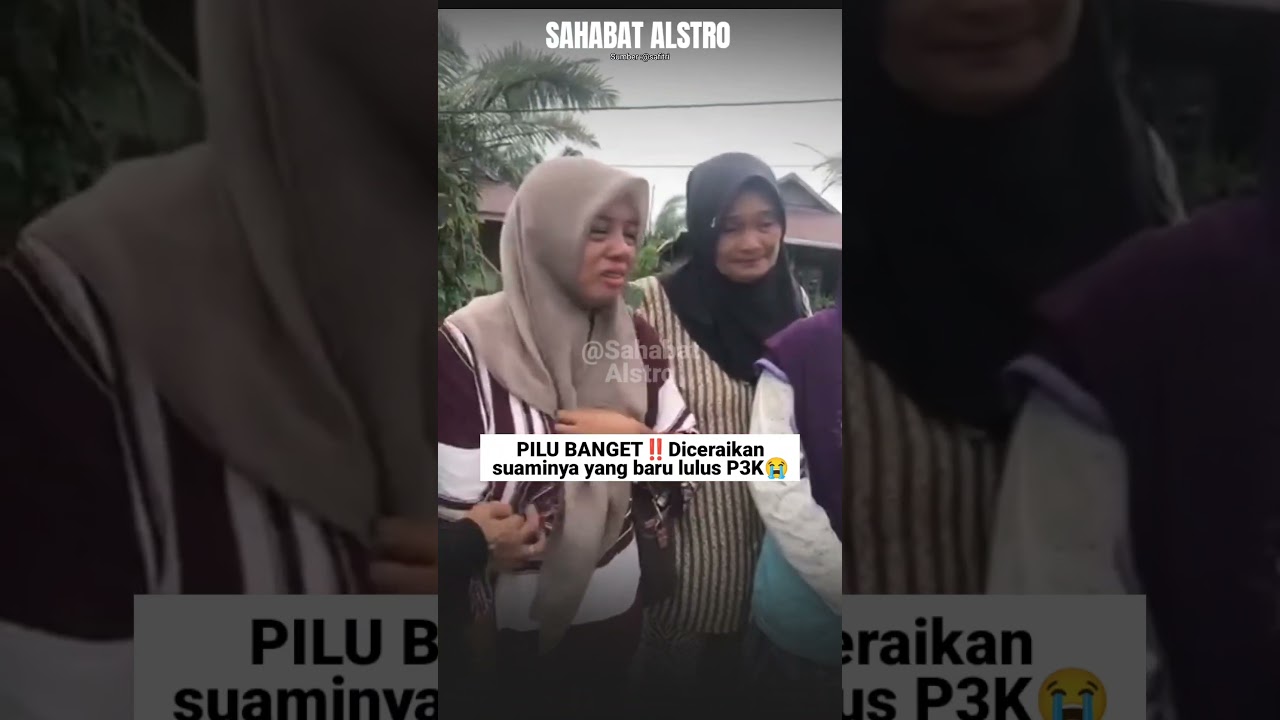 PARA TETANGGA BANTU Wanita Yang Mau Pindahan, Akibat Diceraikan Suaminya Yang Baru Lulus P3K.