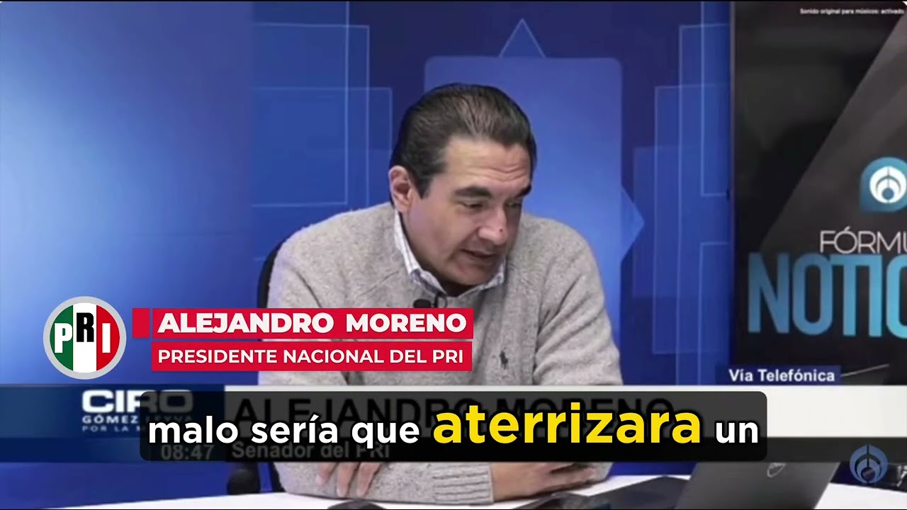 Entrevista a nuestro Presidente Alejandro Moreno con Ciro Gómez Leyva 