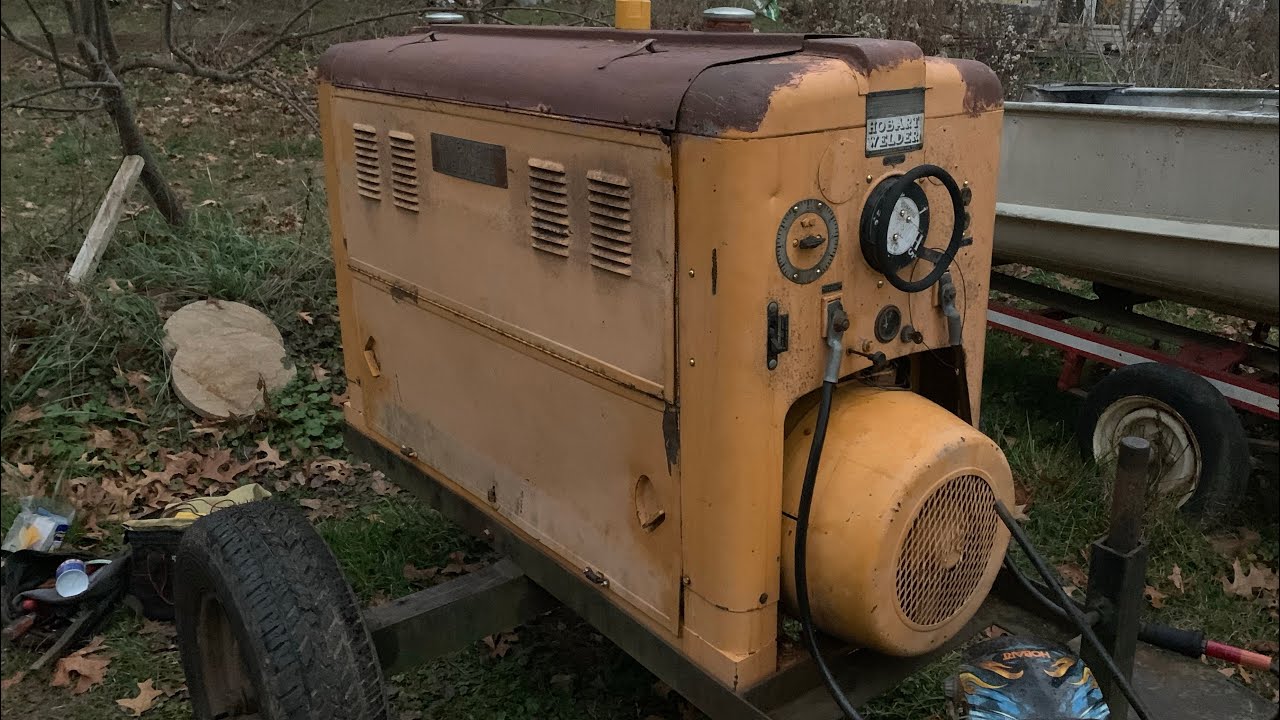 Antique Hobart welding machine beginner&rsquo;s guide (feat. Weldy the Welder)